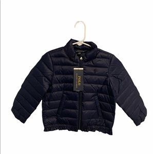 Polo Ralph Lauren Kids Puffer Jacket in Navy- NWT $89